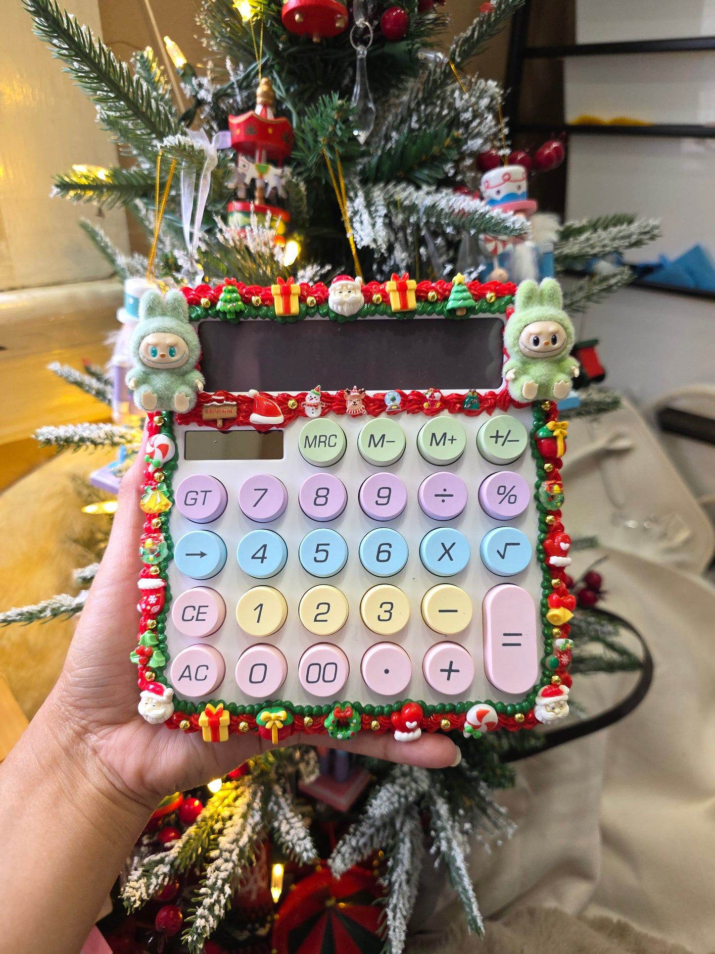 Christmas Calculator - Handmade