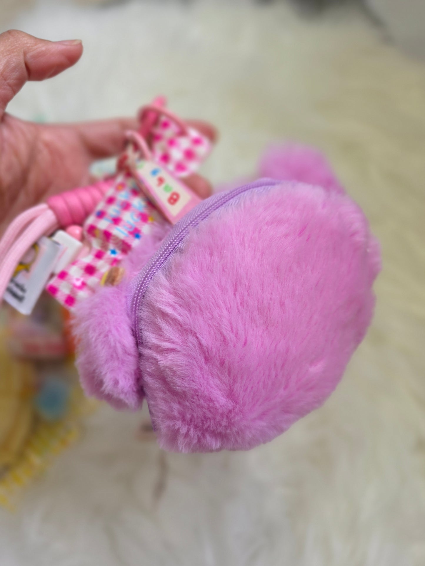 Cute Keychains with Pocket