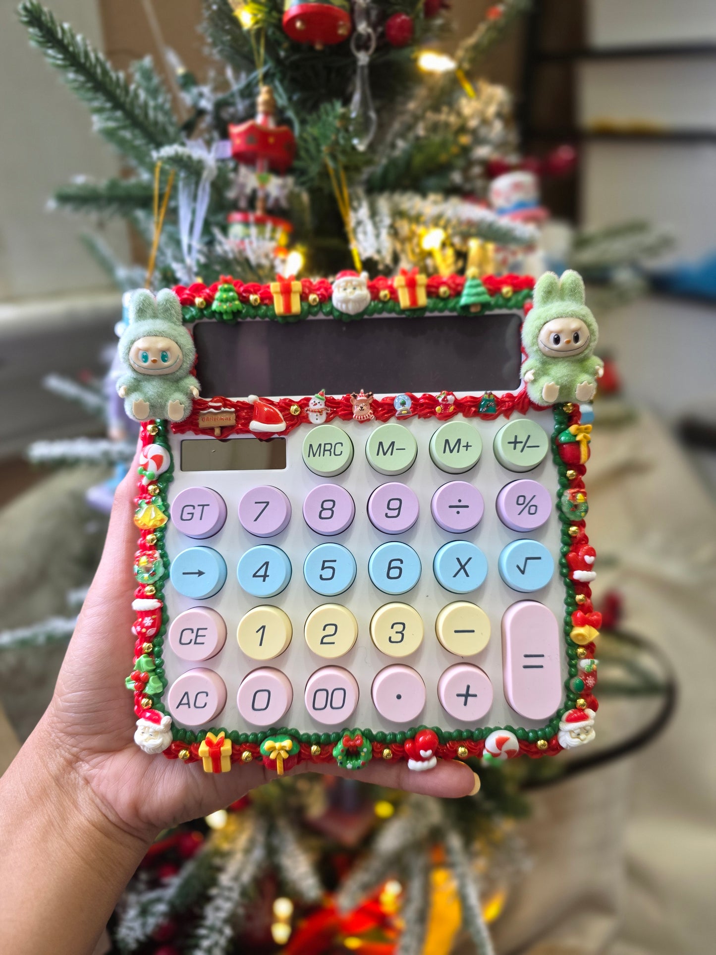 Christmas Calculator - Handmade