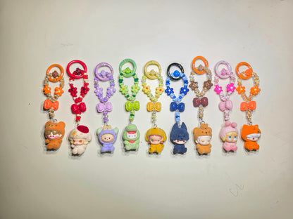 Mini keychain, Phone Charm  Authentic popbean