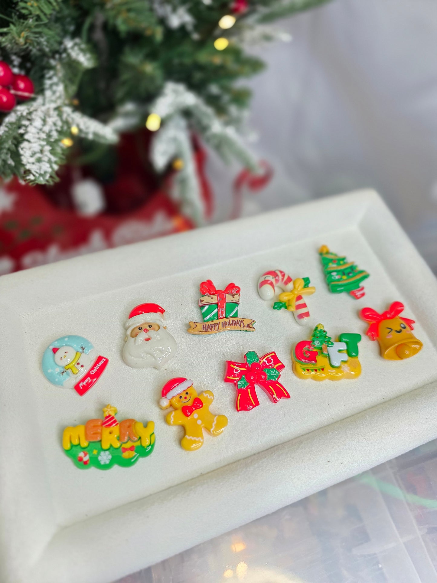 Christmas Resin 10pcs