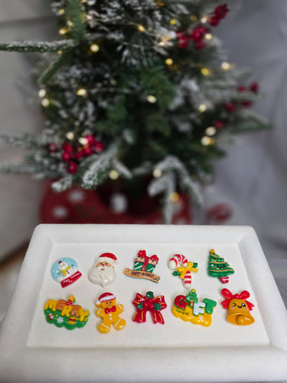 Christmas Resin 10pcs