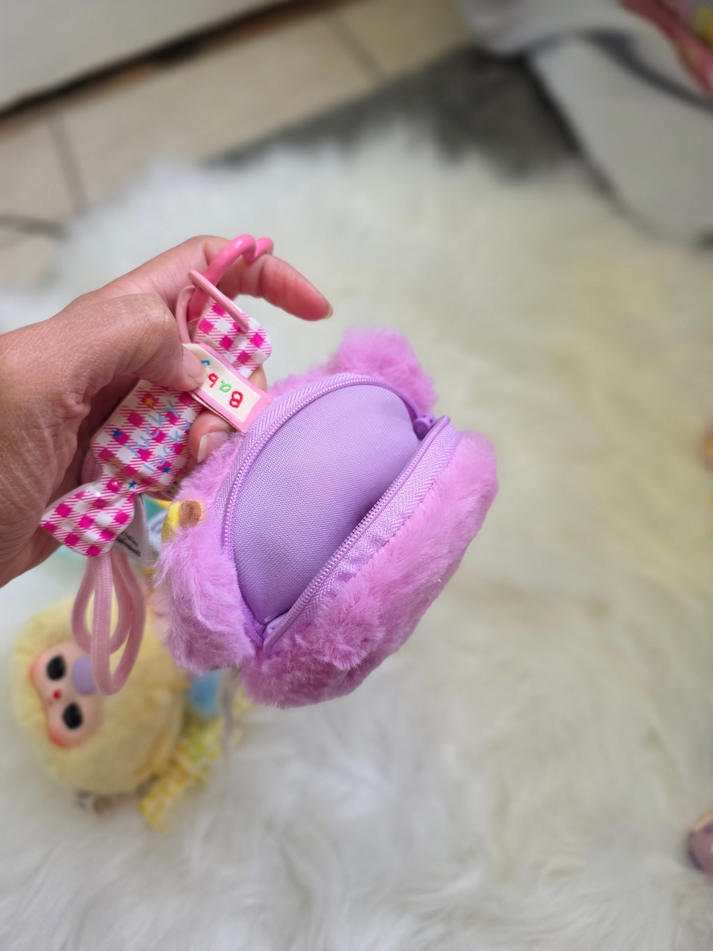 Cute Keychains with Pocket