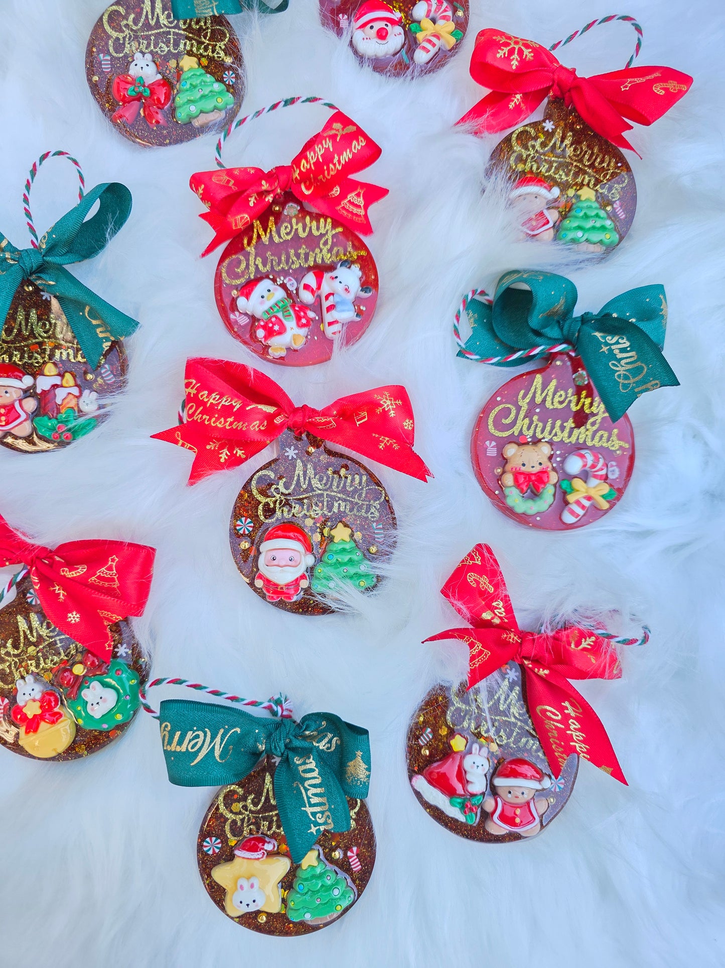 Christmas Ornaments 3pcs - mix style