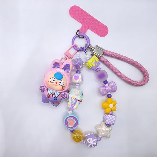 Mini phone charm, Keychain