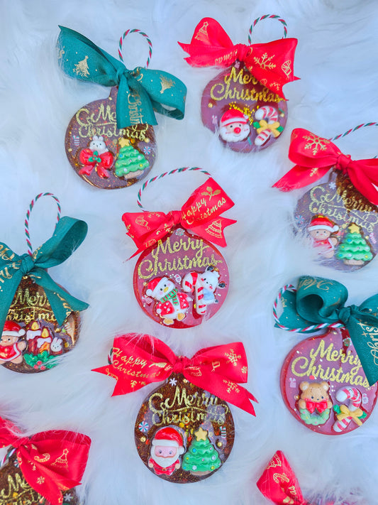 Christmas Ornaments 3pcs - mix style