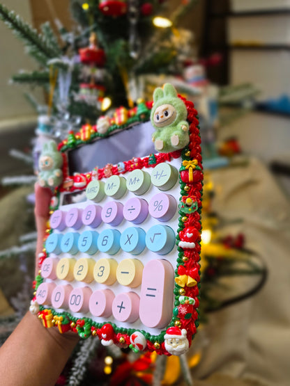 Christmas Calculator - Handmade